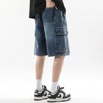 Джинсовые шорты Unisex Moderate Jeep, темно-серый - фото 7