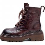 Женские Ботинки Жёлтый/Чёрный/Кофе Jay - фото 6