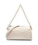 Сумка женская Tous Грета на плечо кожаная с тиснением, экрю - фото