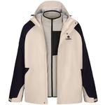 Куртка мужская QIE, Овсяно-серый/Фантомно-черный - фото 4