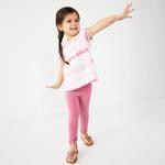 Леггинсы Jumping Beans Core для маленьких девочек, цвет Mint Checker - фото 4