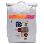 Nike Тканевый рюкзак унисекс белый, Text Puppy - фото 3