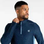 Лонгслив Dare2B Power Up III half zip, синий - фото 6