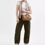 COACH Сумка через плечо из прорезиненной ткани - фото 5