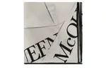 Alexander McQueen Шарф с логотипом, White/Black - фото