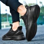 Кроссовки мужские Lifestyle Shoes Men Low-Top Black Binary - фото 5