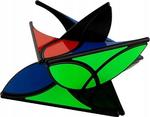 Логический кубик Qiyi Clover Pyraminx + подставка Kostkoland - фото 6