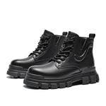 MOERBAI Черные короткие ботинки мартин, цвет Black - фото 9