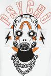 Футболка Borderlands Psychopunk, белый - фото 3