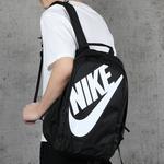 Рюкзак Nike Large Logo Printing schoolbag Backpack Black CK0953-010, черный - фото 6