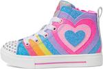 Кроссовки SKECHERS KIDS Twinkle Sparks - Heart Pop, Multi - фото 4