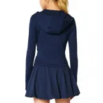 Hollister Куртка женская морской синий, Marine Blue - фото 4