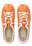 Кожаные кроссовки softinos, оранжевый - фото 5