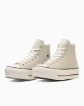 Кеды All Star (R) Lifted HI Platform High-Cut Converse, цвет Milk White - фото 3