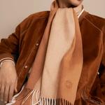 HERMES Вязаный шарф мужской, Brown - фото 7