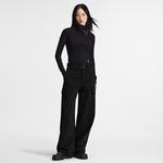 Водолазка с отделкой на плечах Louis Vuitton, черный - фото 3