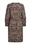 Платье Zizzi Day dress, Leo Aop/Brown - фото 4
