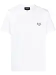 Футболка с логотипом A.P.C., белый - фото
