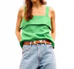 Майка Misti в лаймовом цвете Nation LTD, Lime - фото 4