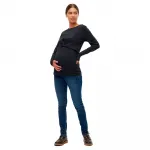 Лонгслив Mamalicious Eva June, черный - фото 4