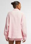 Блуза Urban Classics Button-down blouse, Blushedrose/Light Pink - фото 3