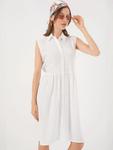 Платье-рубашка Bigdart, белый - фото 3