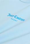 Футболка Juicy Couture DACH SCRIPT, Powder Blue/Blue - фото 7