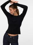 Вязаный кардиган VERO MODA VMWONDER, Black - фото 2