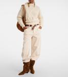 Замшевые ботильоны Edoa 45 Isabel Marant, Light Bronze - фото 3