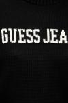 Хлопковый свитер Guess Jeans, черный - фото 5