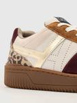 Vix Suede Blend Trainers AllSaints, Brown/Multi - фото 5