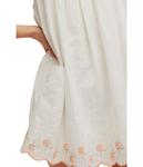 Платье Free People Latecia Emb Mini, Ivory Combo - фото 4