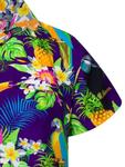 Рубашка King Kameha Parrot Cockatoo, фиолетовый - фото 4