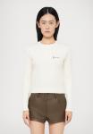 Джемпер Fiorucci CABLE LOGO CROPPED SWEATER, Off-White - фото