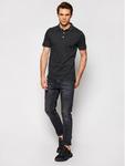 Рубашка-поло узкого кроя Jack&Jones, черный - фото 2