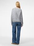 Свитер PIECES CLEO, Mottled Grey - фото 4