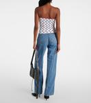 Топ-труба из джерси Moon Marine Serre, Optical White - фото 3