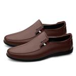 Туфли Men"s Casual Men Low-Top Brown Wen Nai - фото 4