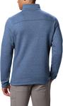 Columbia Men's Great Hart Mountain III Half Zip, Bluestone Heather - фото 2