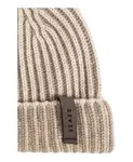 Ребристая кашемировая шапка-бини Sease, бежевый - фото 4