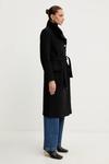 Пальто с шерстью Morgan, черный - фото 2