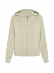 DEHA Худи на молнии в бежевом цвете - фото