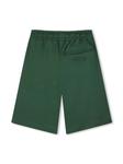 Lanvin Enfant шорты с вышитым логотипом, зеленый - фото 2