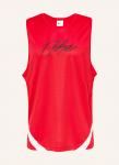 Баскетбольная майка dri-fit icon Nike, красный - фото