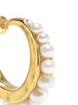 Серьги-кольца с жемчугом Goossens, золотой - фото 2