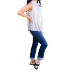 Фото Opt Блузка без рукавов в белом цвете ANDREE BY UNIT - фото 2