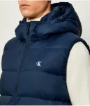 Пуховик без рукавов Regular fit Calvin Klein Jeans, синий - фото 3