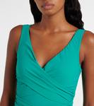 Драпированный купальник Karla Colletto, Sea - фото 4