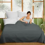 Простыня Würzburg" anthracite 180x280 cm" Erwin Müller - фото 5