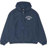 Варьете худи на молнии Stussy, синий - фото